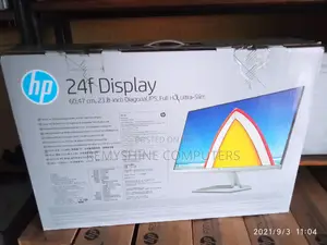 Hp 24f Display Monitor 24inches