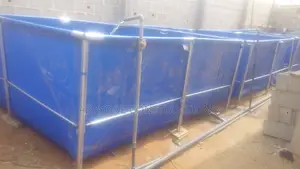Mobile Fish Pond Tarpaulins Collapsible