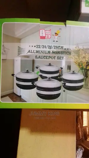 Quality 4 Pieces Set of Non-Stick Cooking Pot