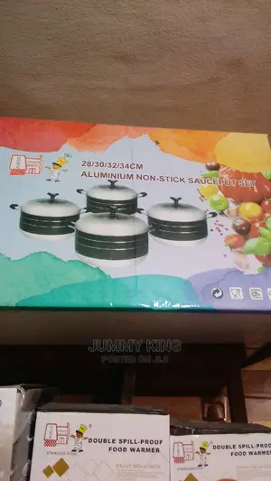 Quality 4 Pieces Set of Non-Stick Cooking Pot