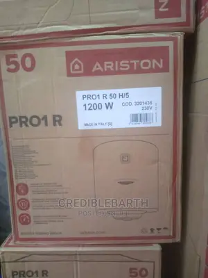 50 Litres Ariston Water Heater Horizontal