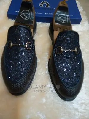 Aolbling Chocolate Leather Half Shoe