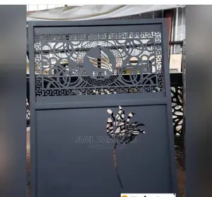 Gate : Laser Cut Double Panel : Security Gates
