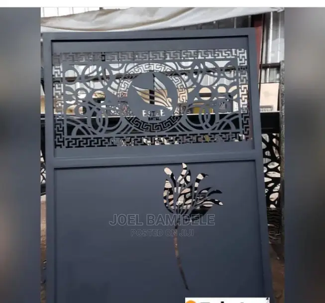 Gate : Laser Cut Double Panel : Security Gates