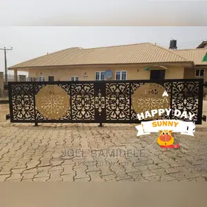 Gate : Laser Cut Double Panel : Security Gates
