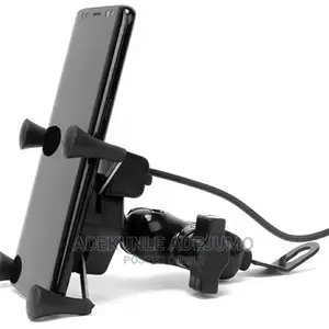 Motorcycle Phone GPS Holder With 5v 2a Usb Charger