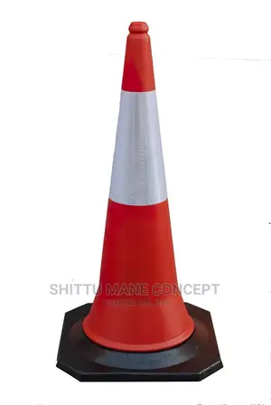 Safety Traffic Cone Plastic 75cl