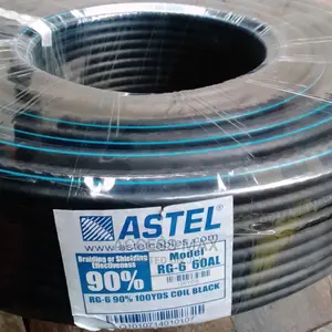 Astel Cable Rg6.Coaxial Cable Using For Tv Cable By 100 M