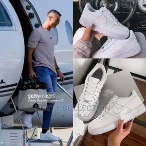 White Nike Airforce Sneakers