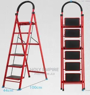 Multipurpose 6 Step Foldable Steel Ladder (Home Office)
