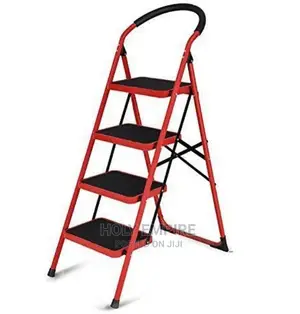 Multipurpose 4 Step Foldable Steel Ladder (Home Office)