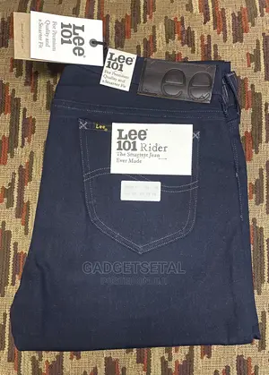 Lee 101 Rider Slim Fit Jeans Waist 34 Length 32 Brand New.