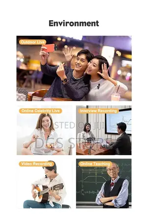 UHF Wireless Microphone for Android, iPhone, iPad, iPod