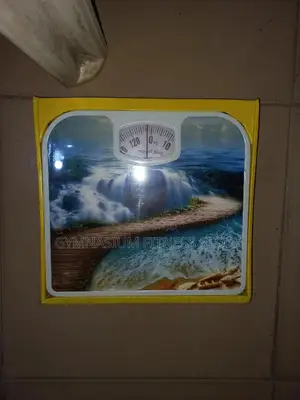 Manual Bathroom Scale Yellow