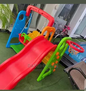3 in 1swing Basketball and Slide