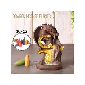 Waterfall Backflow Cone Incense Burner