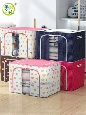 Foldable Multipurpose Cloth Laundry Bag Storage Box