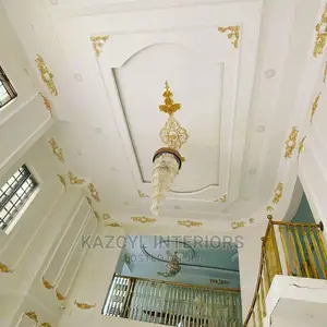 Royal Flowered Pop Ceiling/Wall Concepts