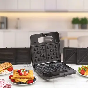 Daewoo SDA1562 3-in-1 Snack Maker,