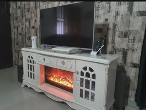 Tv Stand With Fireplate