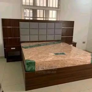 HDF Wooden 6by6 Bed Frame