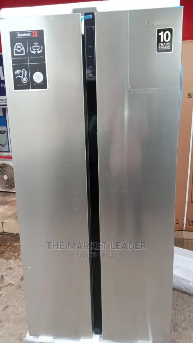 Scanfrost Side by Side Refrigerator 436l