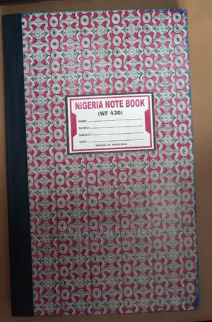 Long Hard Cover Notebook