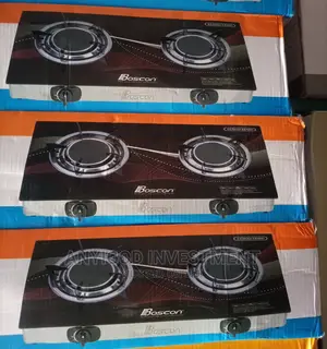 HIGH QUALITY BOSCON Glass Top Gas Cooker