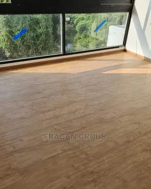 Cover Old Ceramic Tile Using Vinyl PVC Wood-Like Floor.