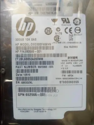 300gb Sarver Harddisk Drive (HDD)