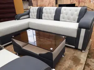 Sofa Corner Unit Plus One Single and Centre Table