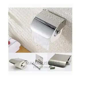 Stainless Steel Tissue Holder With Lid for Bathroom