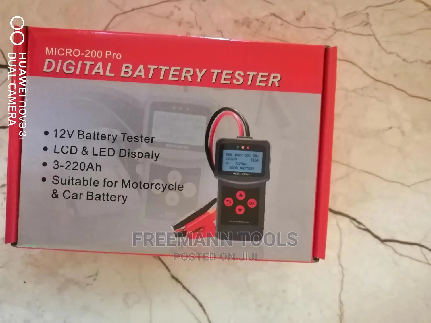 Digital Battery Tester Micro-200 Pro