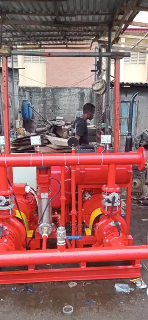 Brand New Fire Hydrant Pump Coupled With Electric Motor