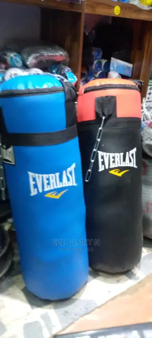 Punching Bag With Different Colours Of