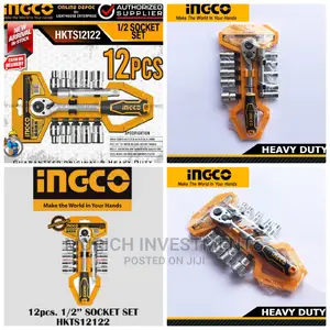 Ingco 12pcs. 1/2'' Socket Set