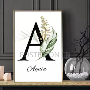 Alphabet Chart Wall Art