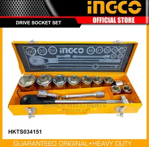 Dr.Socket Set- 15pcs( 3/4”) – Ingco Hkts034151