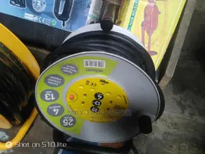 Industrial Extension Reel 25m-13amp 4sockets
