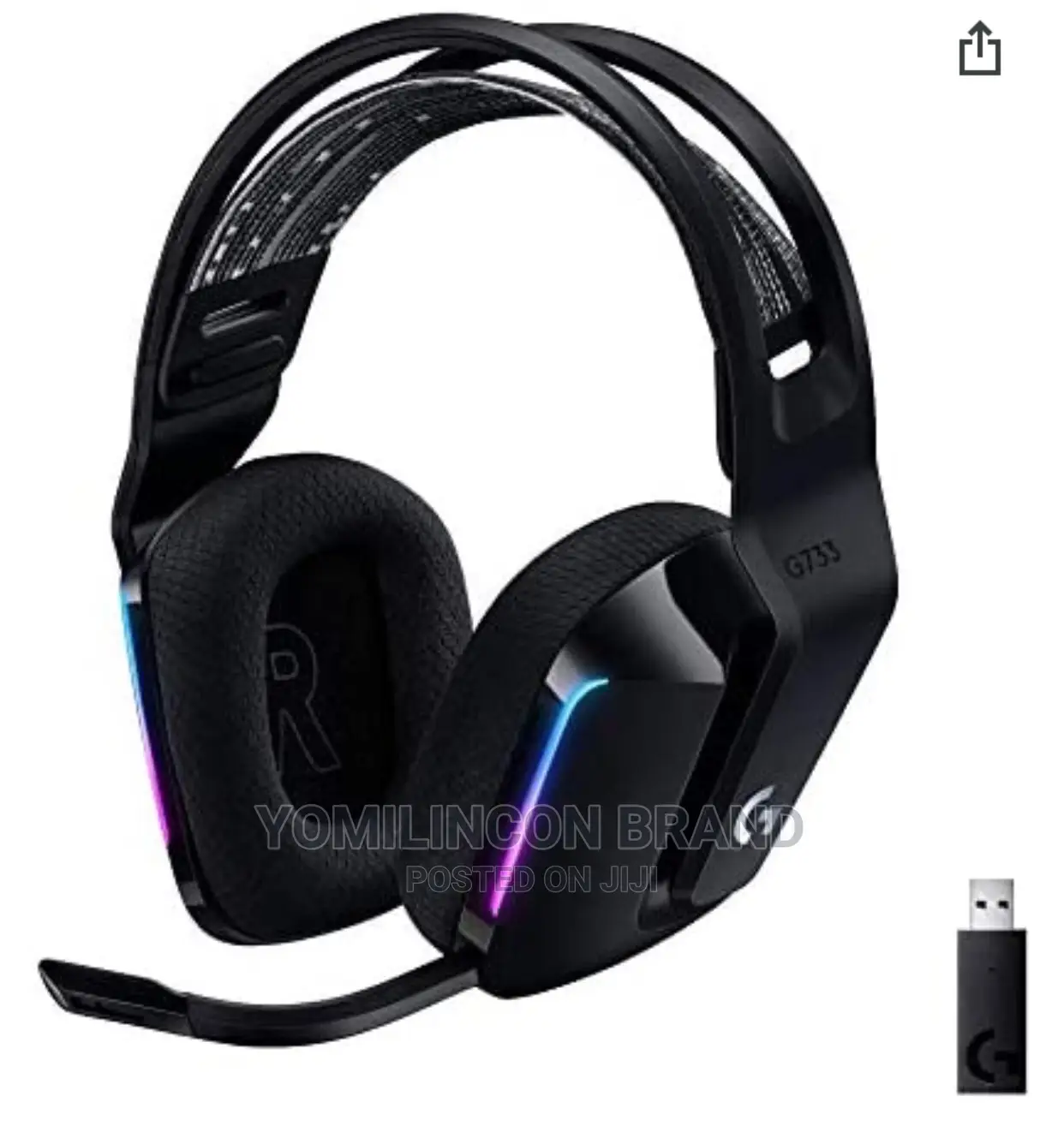 Logitech G733 Lightspeed Wireless Gaming Headset