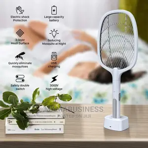 2 In 1 Rechargeable Electric Mosquito Swatter