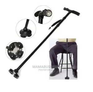 Foldable Walking Stick Cane With Built-in Lights
