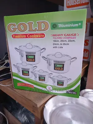 Tower Gold Quality Thick Pot Set
