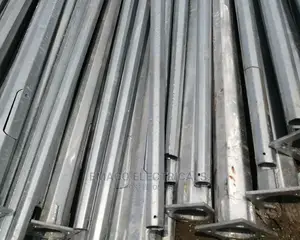 Original 8 Meters Hexagonal Galvanized Street Light Pole