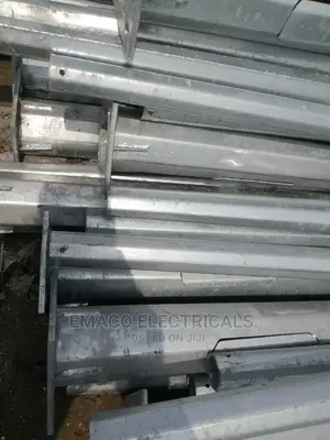 10 Meters Foreign Hexagonal Galvanized Street Light Pole