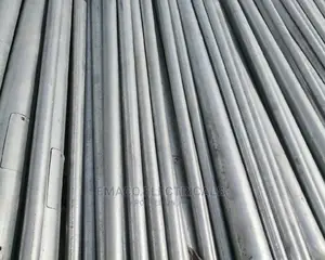 6 Meters Foreign Tubular Galvanized Street Light Pole