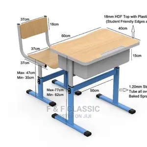 School Desk and Chair