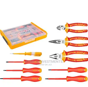 Ingco 9pcs 1000v Vde Insulated Hand Tools Set