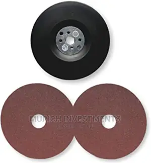 Rubber Backing Pad for Resin Fiber Disc With 25pcs Sandpaper