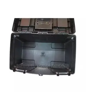 21" Plastic Storage Metal Toolbox